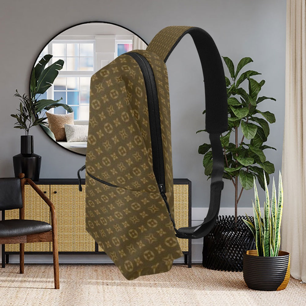 KSC's Exclusive Designs Men's Chest Bag - 9 Options