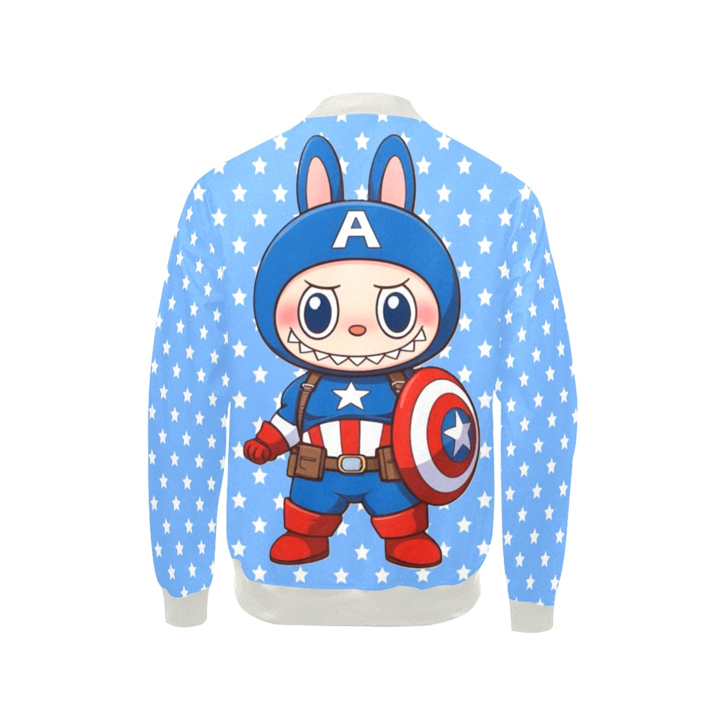 🧥🔥 “Too Cool for Recess!” Labubu Kid’s Bomber Jacket - Kid's Bomber Jacket