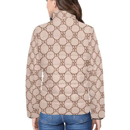 KSC's Exclusive  Women's Stand Collar Padded Jackets (10) Designs/Styles - Women's stand collar padded jacket(H41)