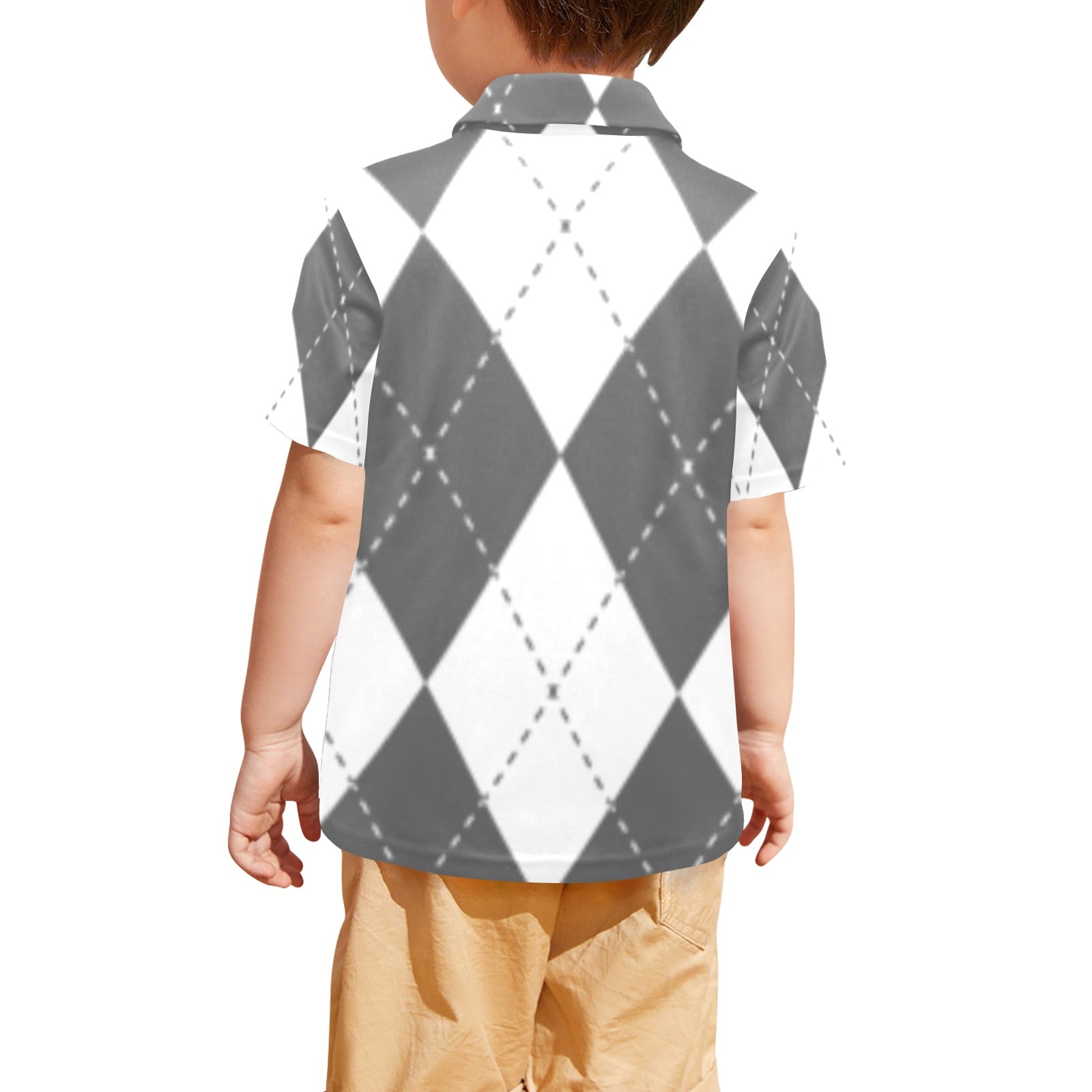 KSC's Exclusive Designs Little Boys' Polo Shirt T55 - 10 Options Inside