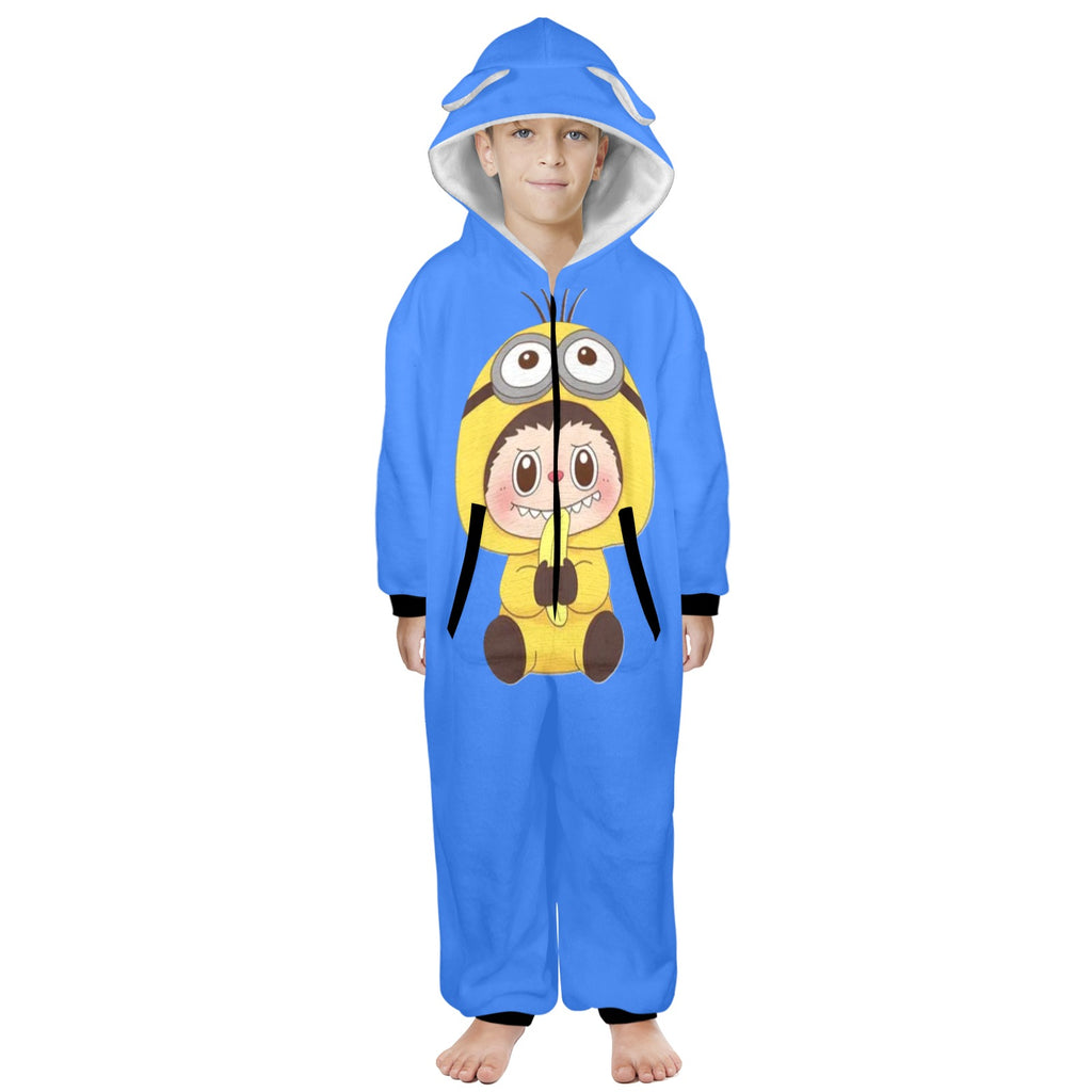 KSC's Exclusive Big Kids Onesie Labubu (8 to 15 Years) Blue Minion Labubu