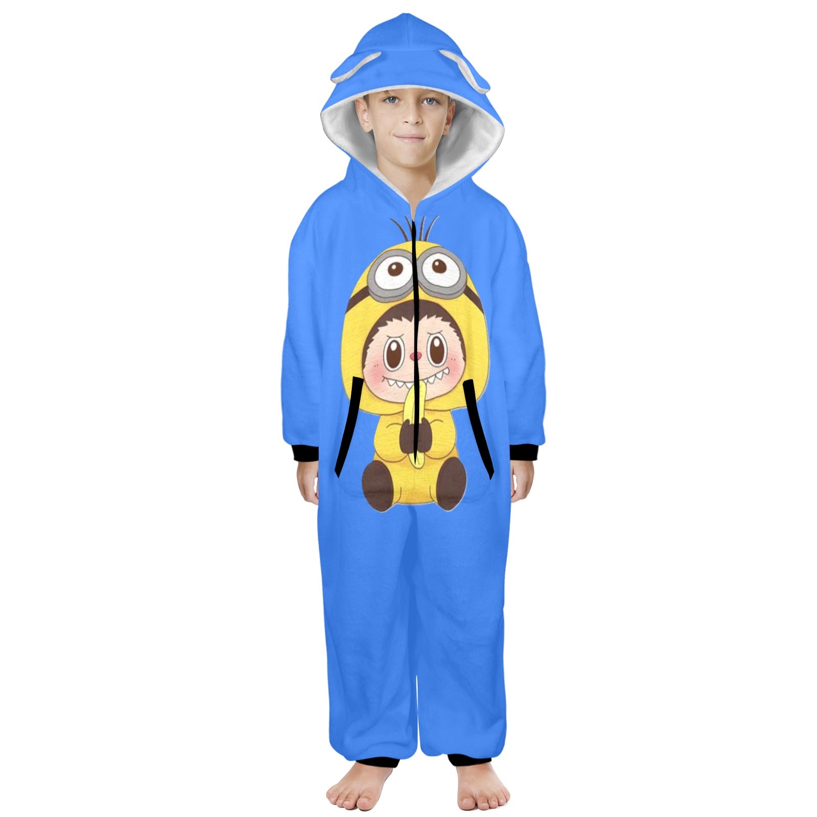KSC's Exclusive Big Kids Onesie Labubu (8 to 15 Years) Blue Minion Labubu