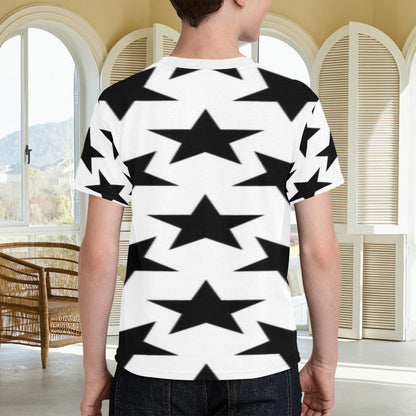 KSC's Exclusive Kids Designs- Young Men's/Boys Kids' All Over Print T-shirt Kids Print T-shirt