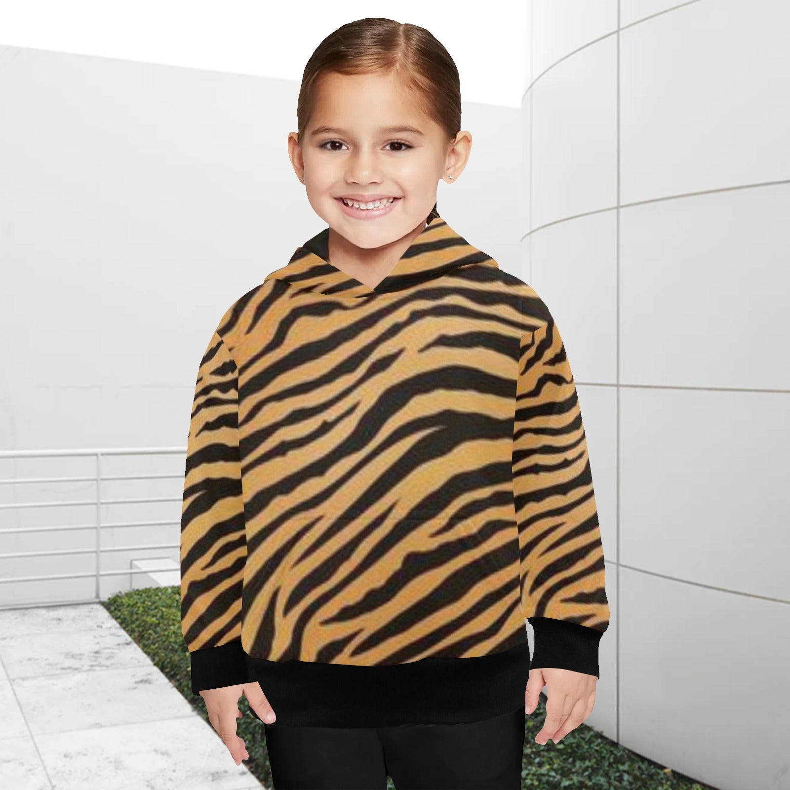 KSC's Exclusive Designs Little Girls' Long Sleeve Hoodie - Little Girls' Long Sleeve Hoodie