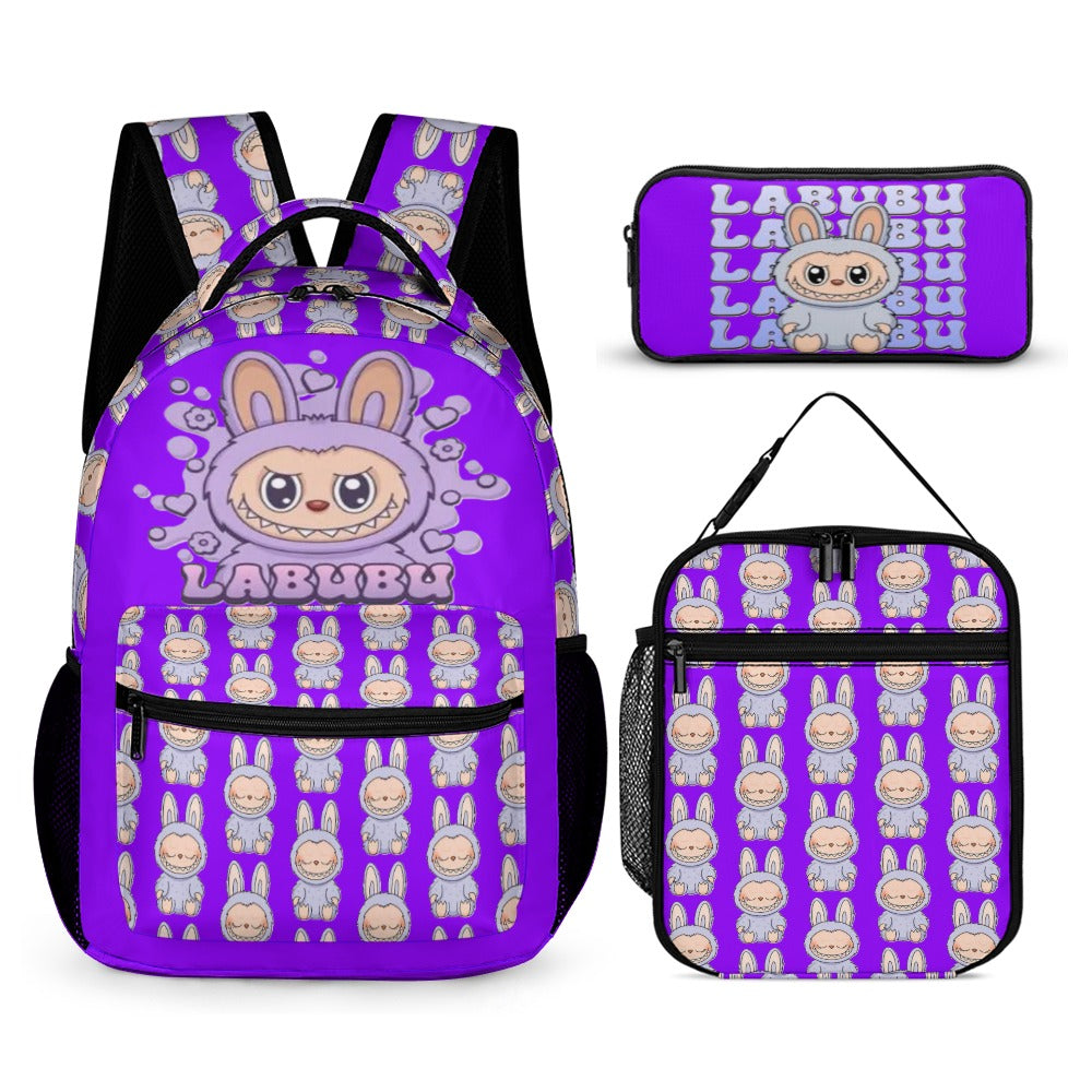 Cutest Exclusive Labubu Backpack Bundles, Three piece set combination - 10 different options to choose from!