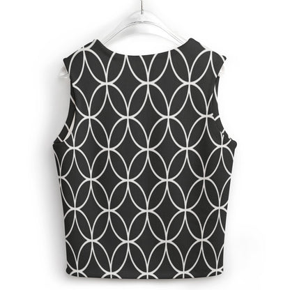 KSC's Custom Designs Women's Long Sleeve Button Knit Vest - 10 OPTIONS INSIDE