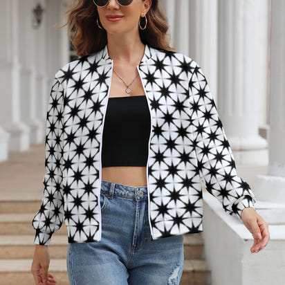 Women's Long Sleeve Zipper Jacket - (10 Options) KSC's Limited Edition Designer Collections