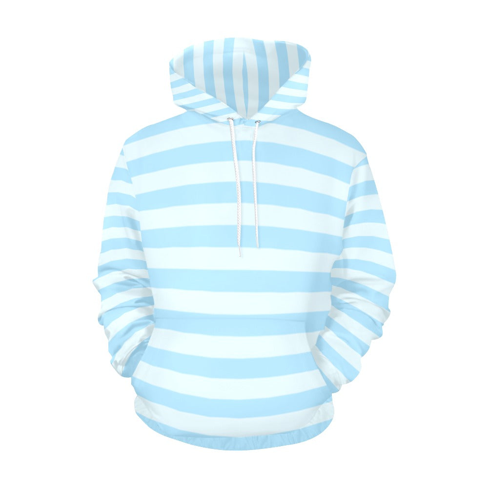 KSC's Exclusive Women's Stripe Design Hoodies Collection (10 Options) Hoodie (Model H13)