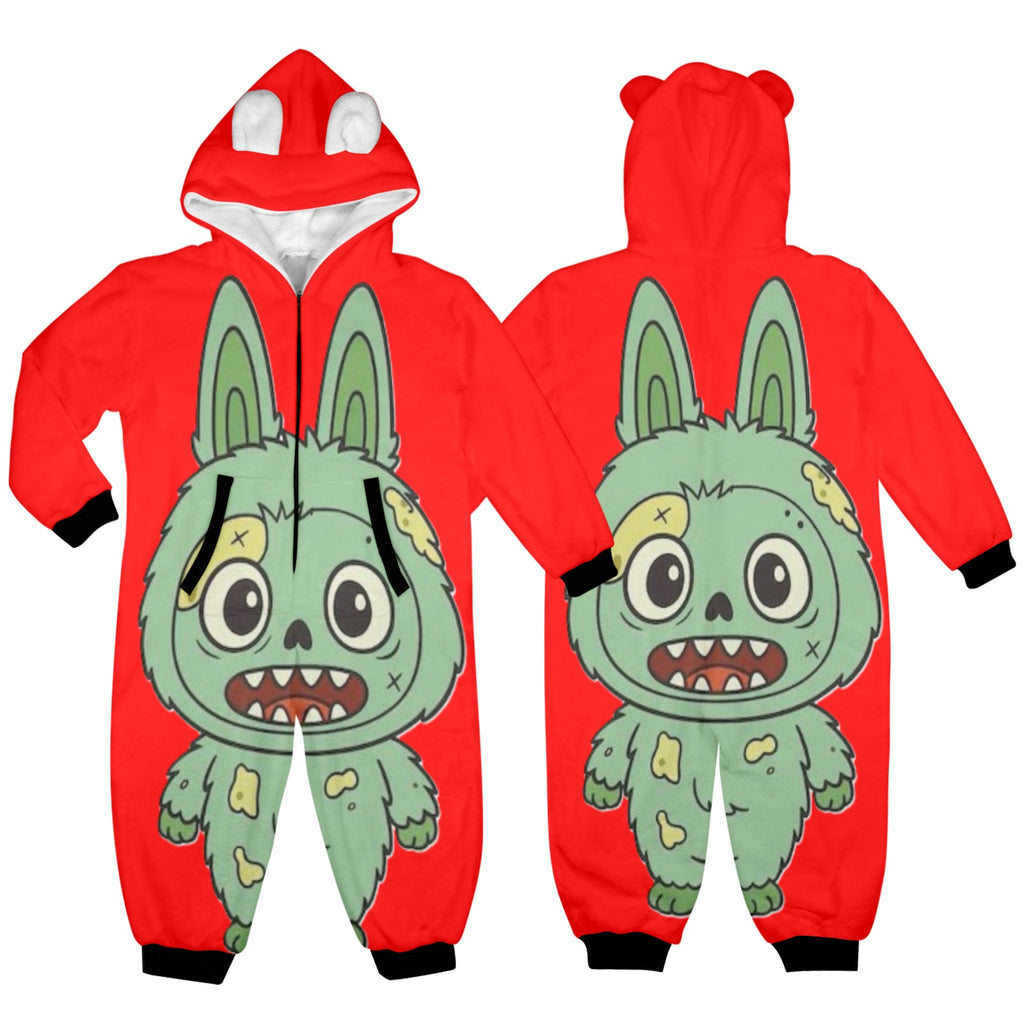KSC's Halloween Exclusive Little Kid Unisex Onesie Labubu Zombie