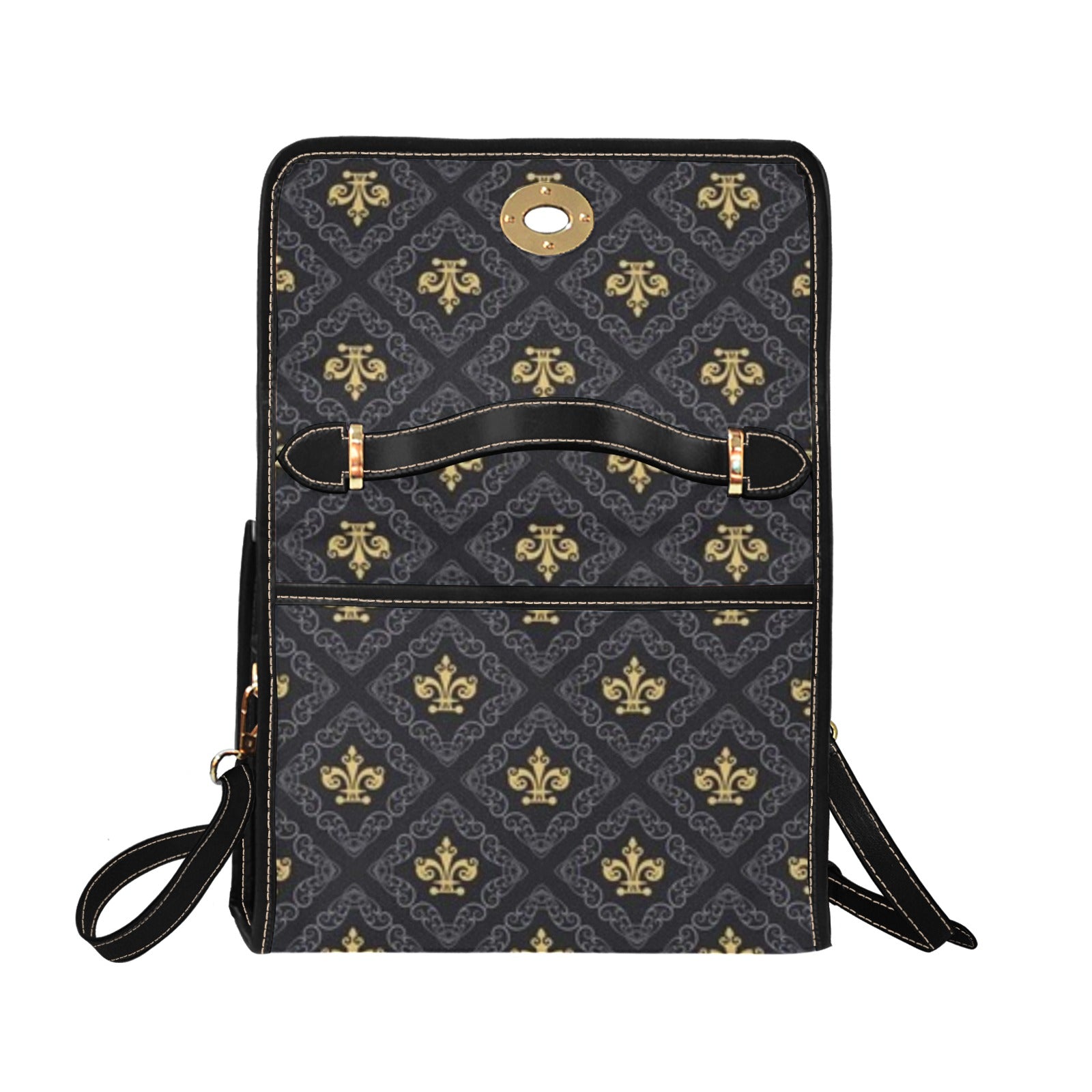 KSC's Custom Design's Hand Bag-Lock bags (black shoulder strap, black edging) - 10 Options -Awesome Deal