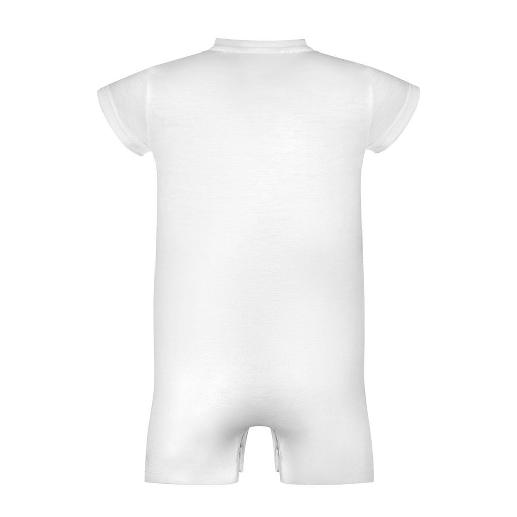 Baby My First Halloween White Romper Short Sleeve Baby Romper (PLR)