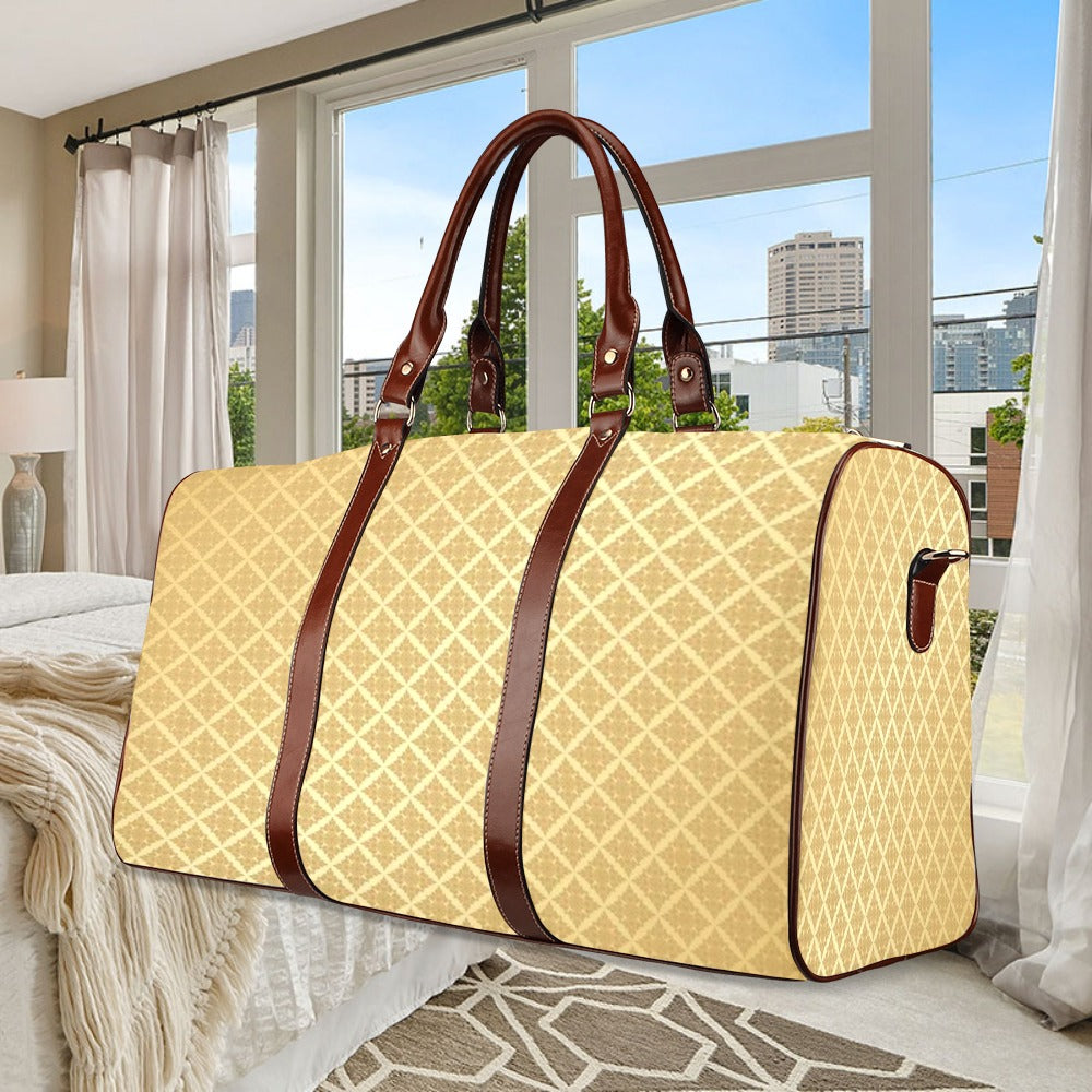 KSC's Exclusive Designs Travel Bags (Black Handles/Straps) (Model1639) - 10 Options Inside
