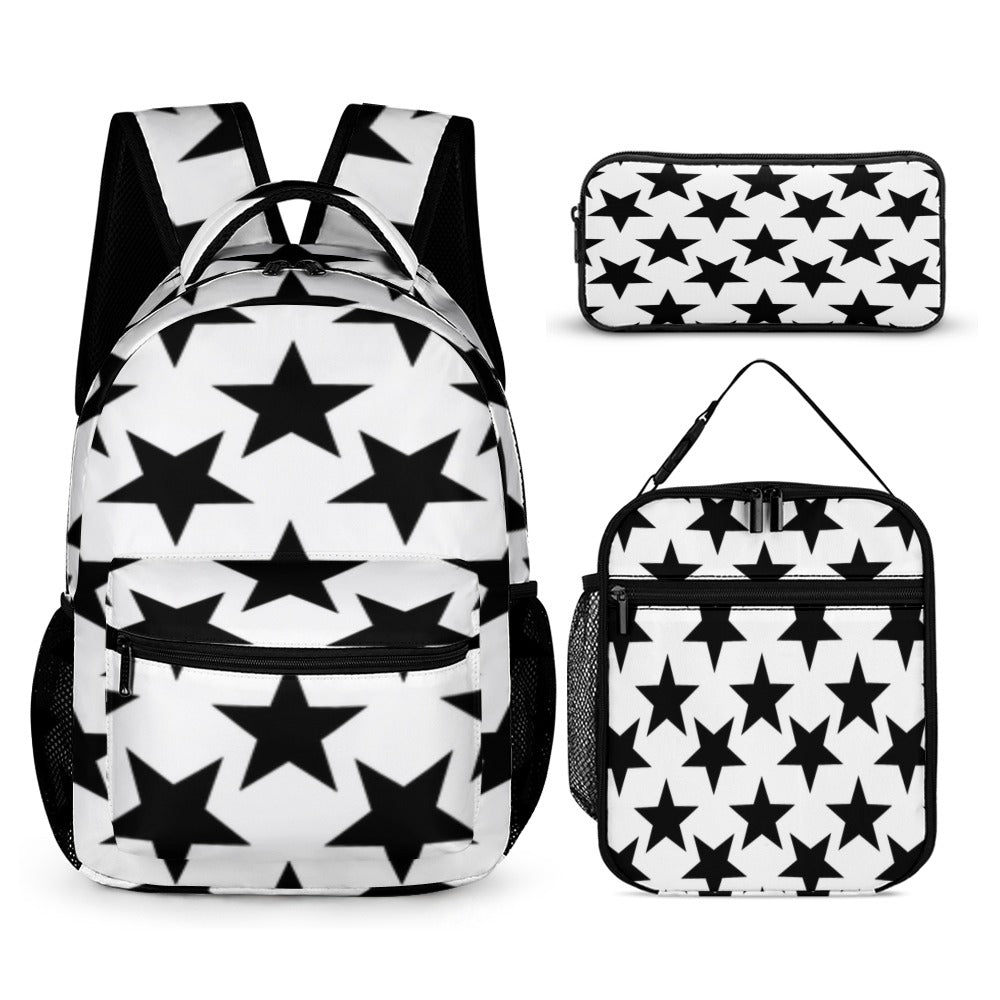 BACK TO SCHOOL BUNDLES -3PC Back To School Set - KSC's Custom Designs Back To School Sets - Backpacks, Three piece set combination Backpacks, Lunch Box, Pencil Bag/Organizer