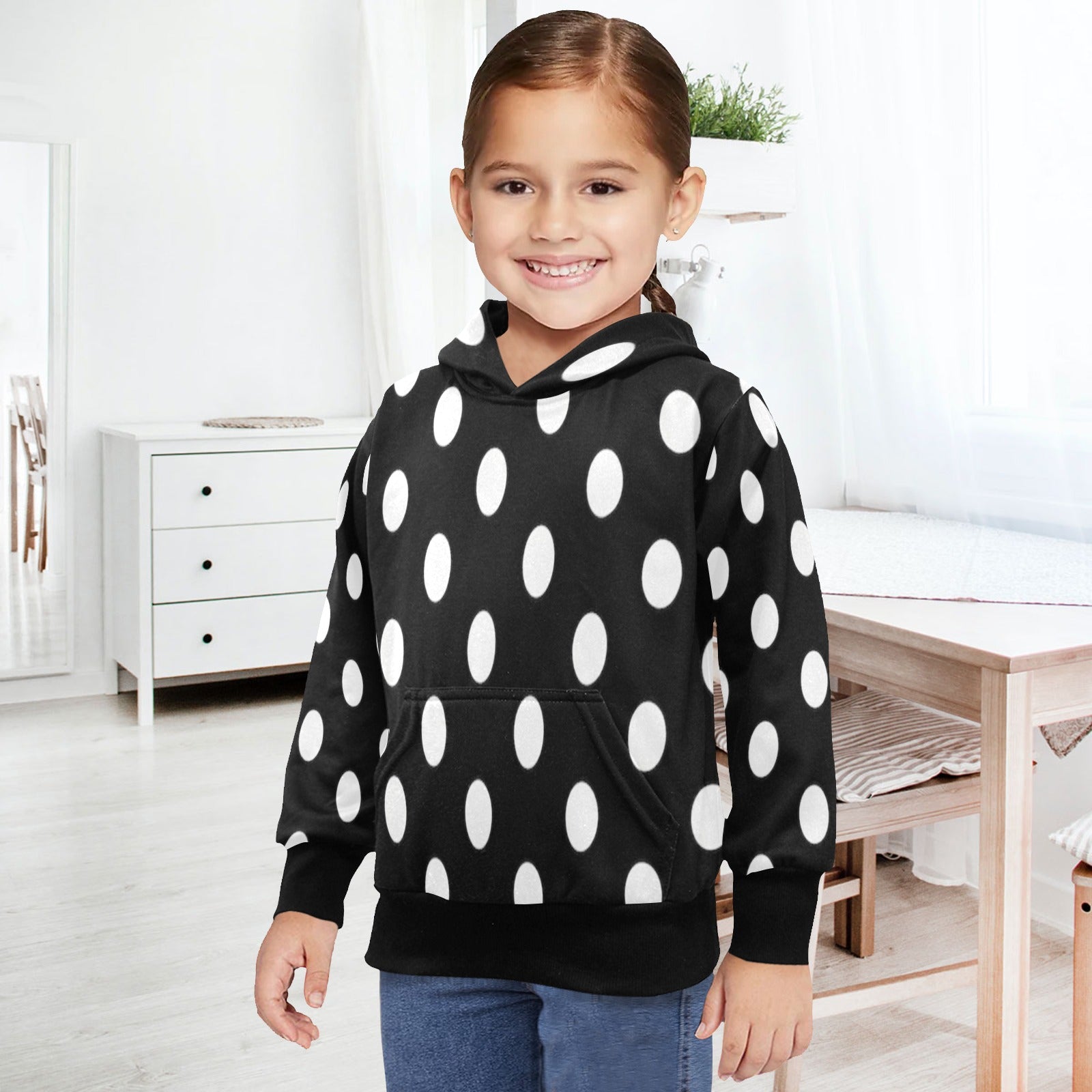 KSC's Exclusive Designs Little Girls' Long Sleeve Hoodie - Little Girls' Long Sleeve Hoodie
