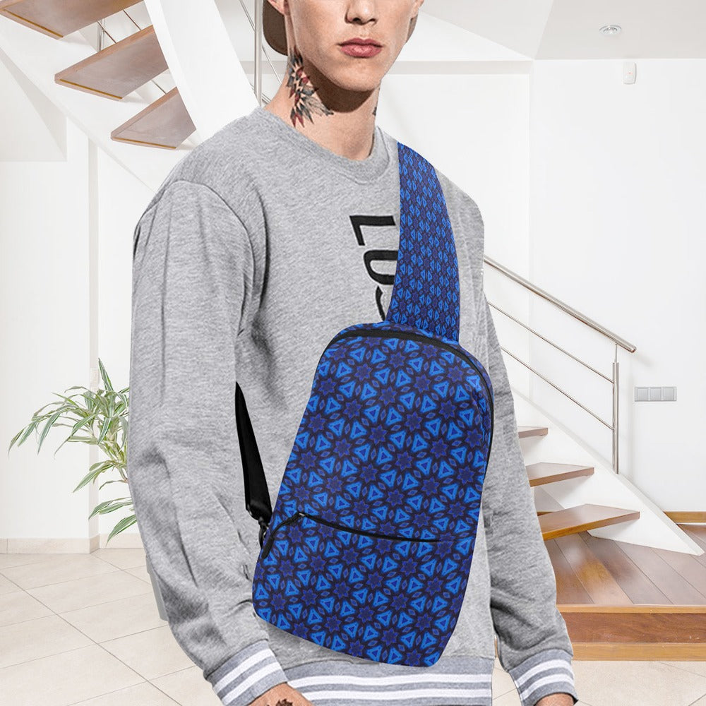 KSC's Exclusive Designs Men's Chest Bag - 9 Options