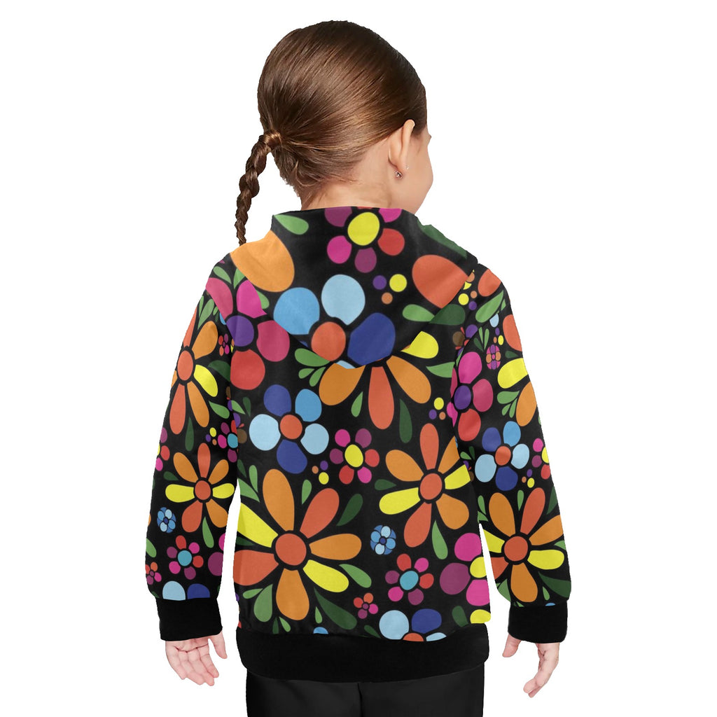 KSC's Designs Little Girls' Long Sleeve Hoodies