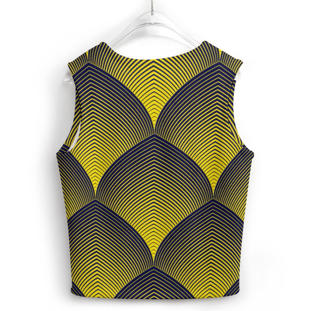 KSC's Custom Vest Designs Women's Long Sleeve Button Knit Vest