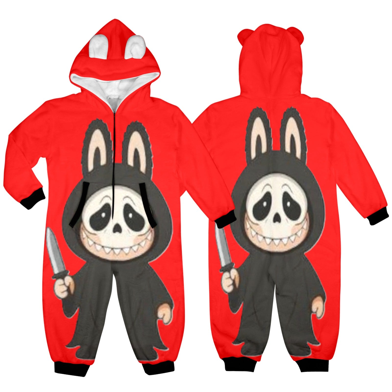 KSC's Halloween Exclusive Little Kid Unisex Onesie Ghost Face Scary Movie Design 3