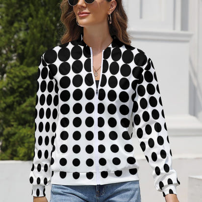 Women's Long Sleeve Zipper Jacket (10 Options) - KSC's Limited Edition Designer Collections