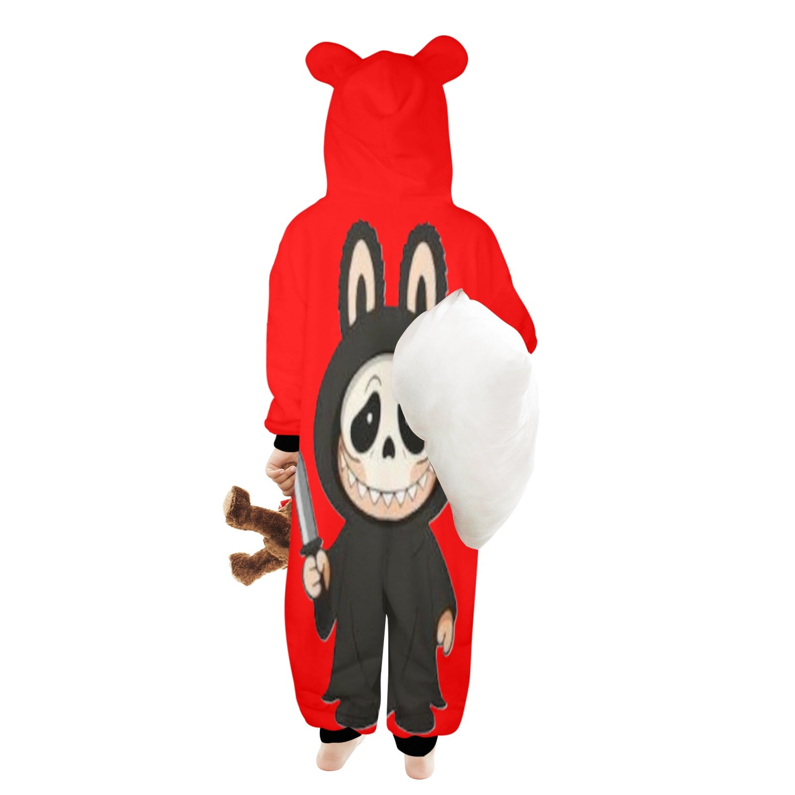 KSC's Halloween Exclusive Little Kid Unisex Onesie Ghost Face Scary Movie Design 3