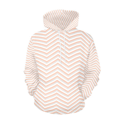 KSC's Exclusive Women's Stripe Design Hoodies Collection (10 Styles) Hoodie (Model H13)