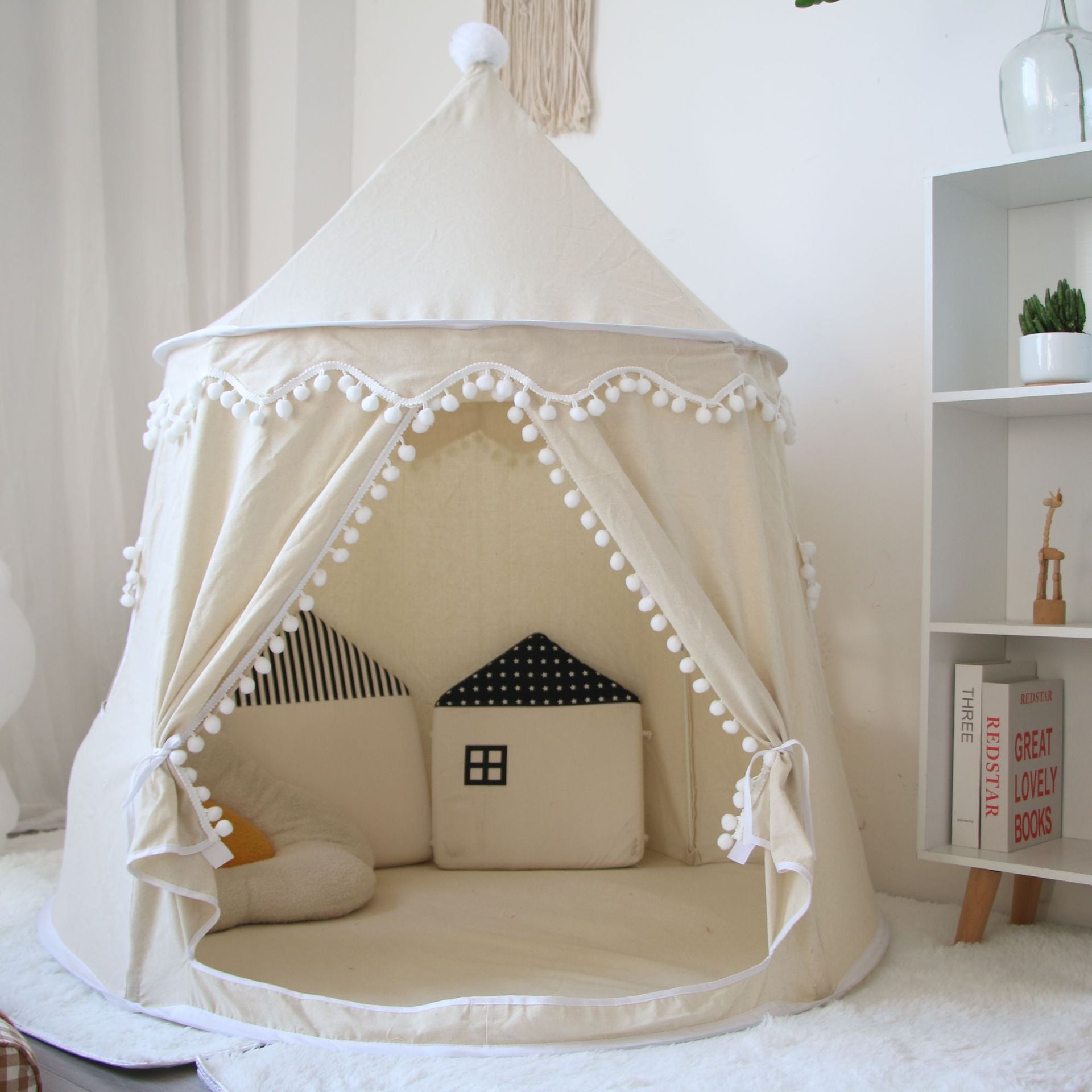 Big Space Children's Tent Portable indoor Boys Girls toy Play House Castle all house