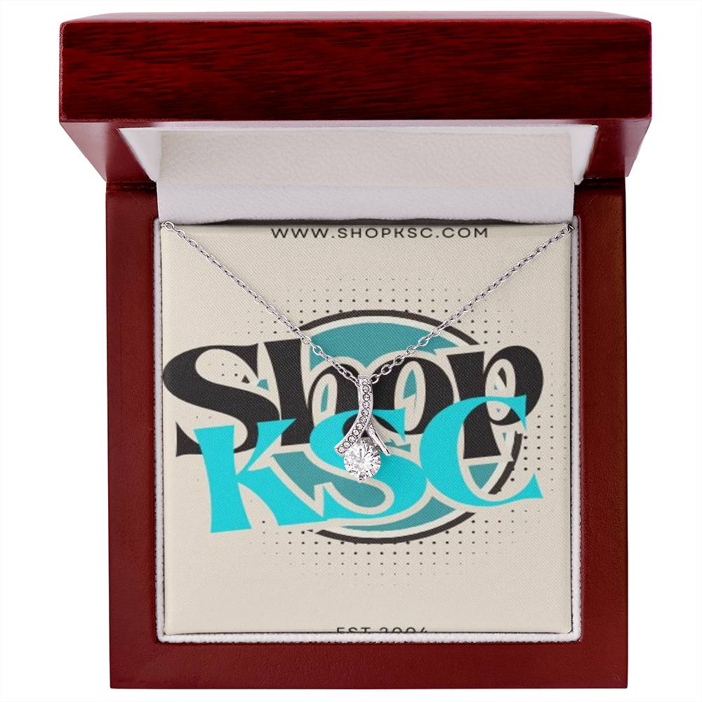 Shop KSC's Alluring Beauty Necklace (Yellow & White Gold Variants)