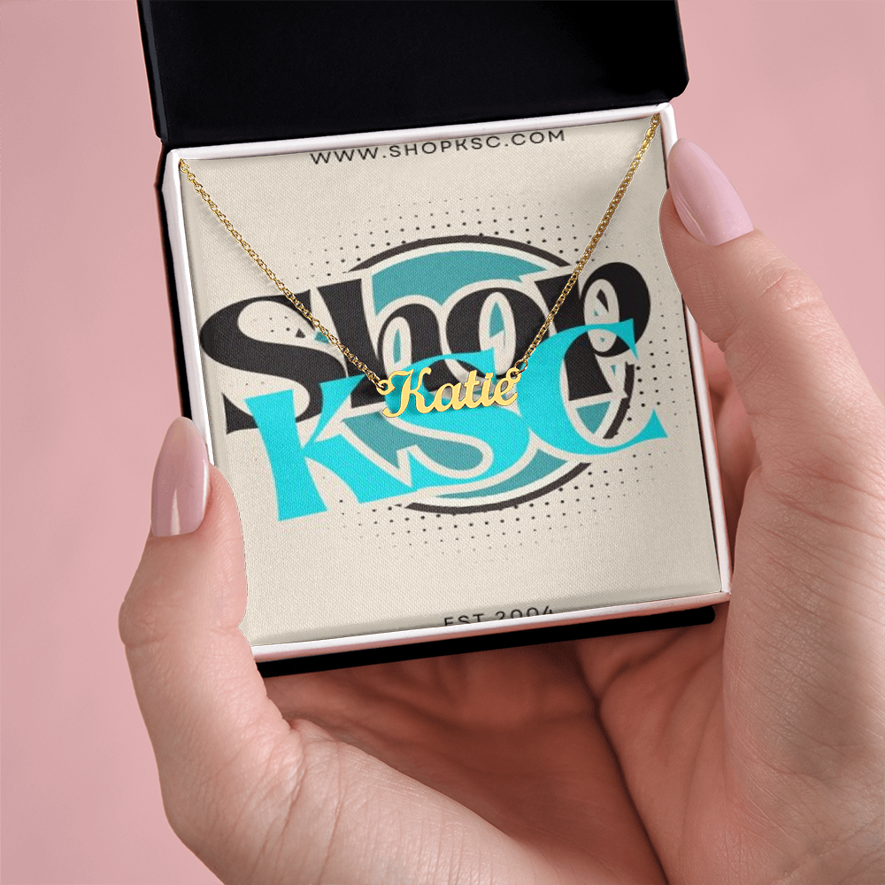Shop KSC's Custom Name Necklace