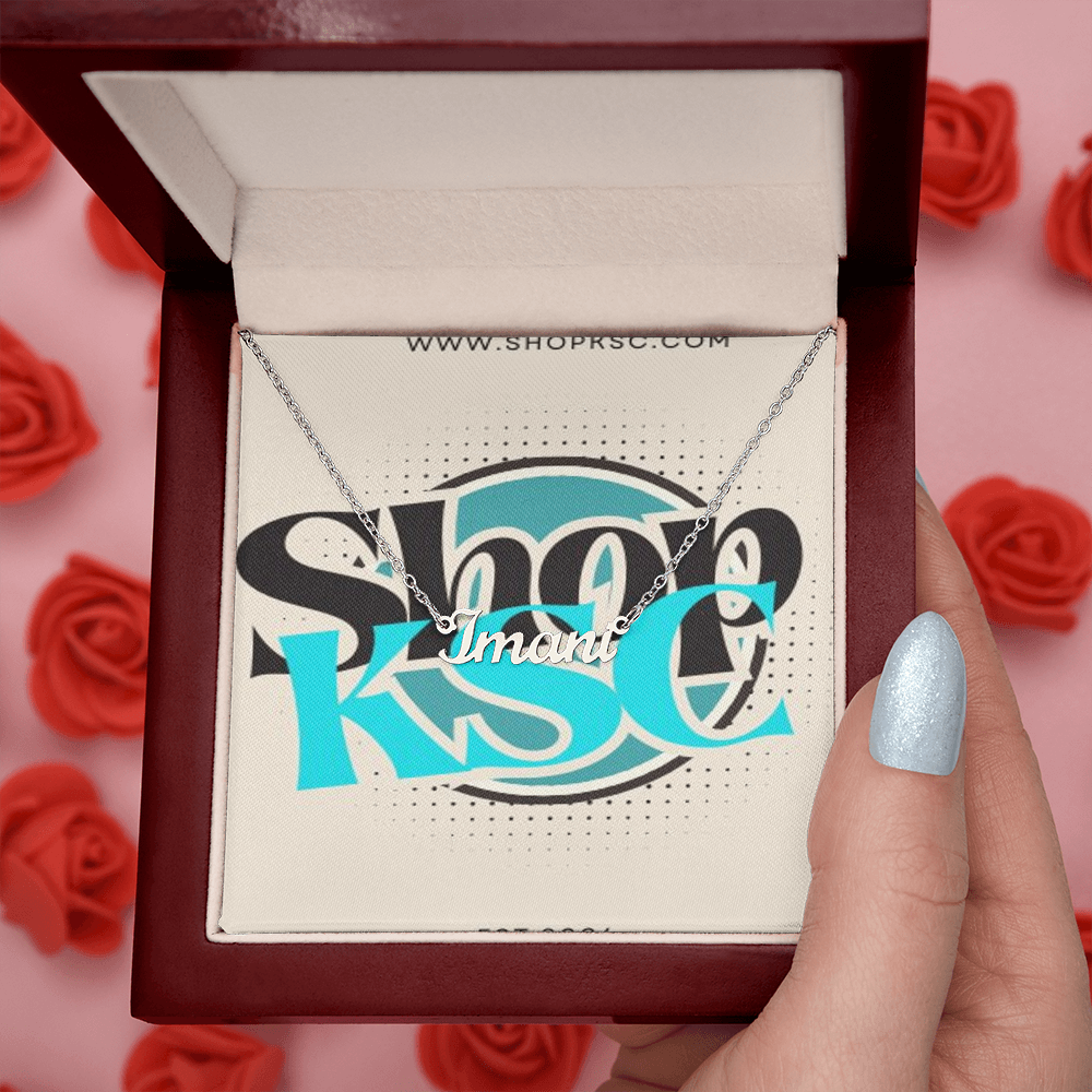 Shop KSC's Custom Name Necklace
