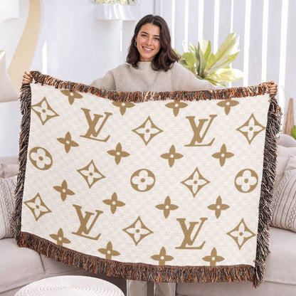 Temple Designer Heirloom Woven Blanket - Custom Designer Blanket