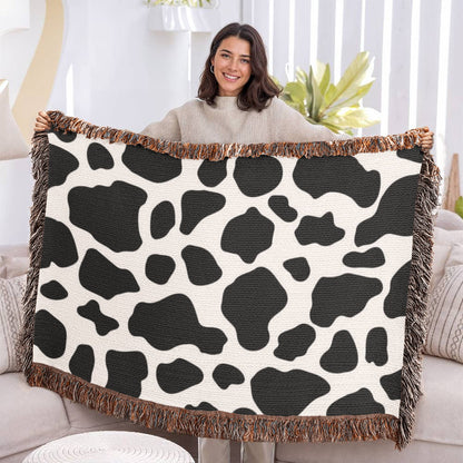 Animal Print Design Heirloom Artwork Woven Blanket