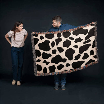 Animal Print Design Heirloom Artwork Woven Blanket