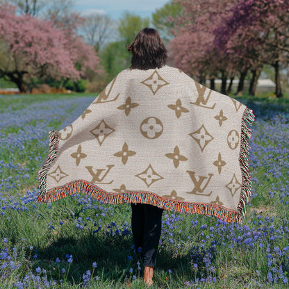 Temple Designer Heirloom Woven Blanket - Custom Designer Blanket