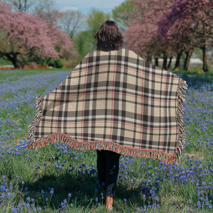 Cozy Designer Paid Artwork Heirloom Woven Blanket - Custom Designer Blanket