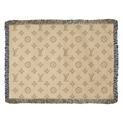 Temple Designer Heirloom Woven Blanket - Custom Designer Style