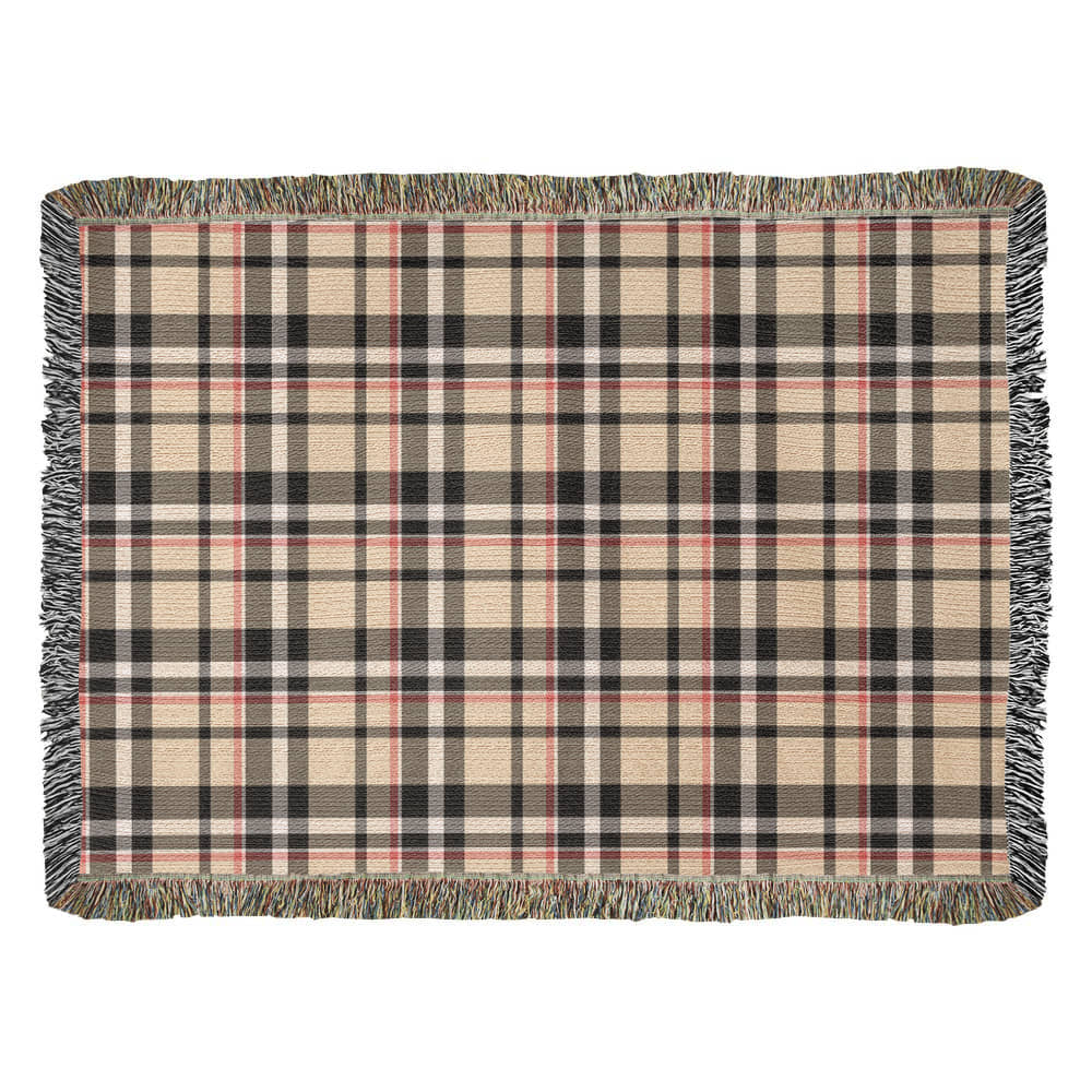 Cozy Designer Paid Artwork Heirloom Woven Blanket - Custom Designer Blanket