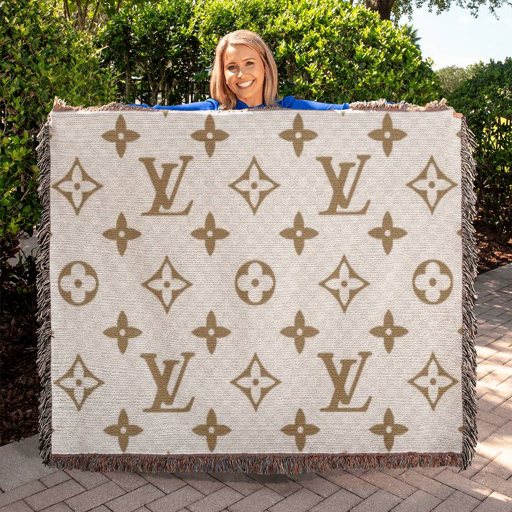 Temple Designer Heirloom Woven Blanket - Custom Designer Blanket