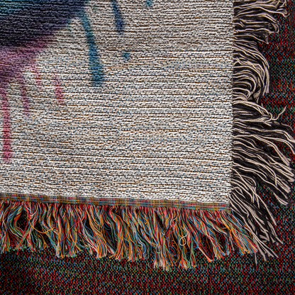Love Wins Rainbow Heirloom Woven Blanket