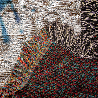 Love Wins Rainbow Heirloom Woven Blanket