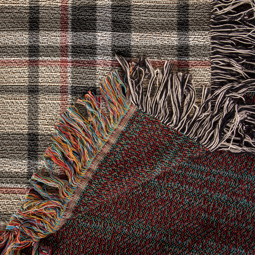 Cozy Designer Paid Artwork Heirloom Woven Blanket - Custom Designer Blanket