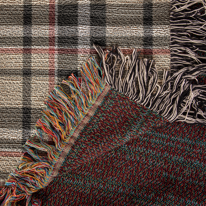 Cozy Designer Paid Artwork Heirloom Woven Blanket - Custom Designer Blanket