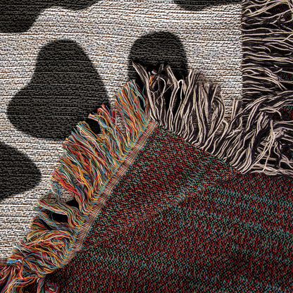 Animal Print Design Heirloom Artwork Woven Blanket