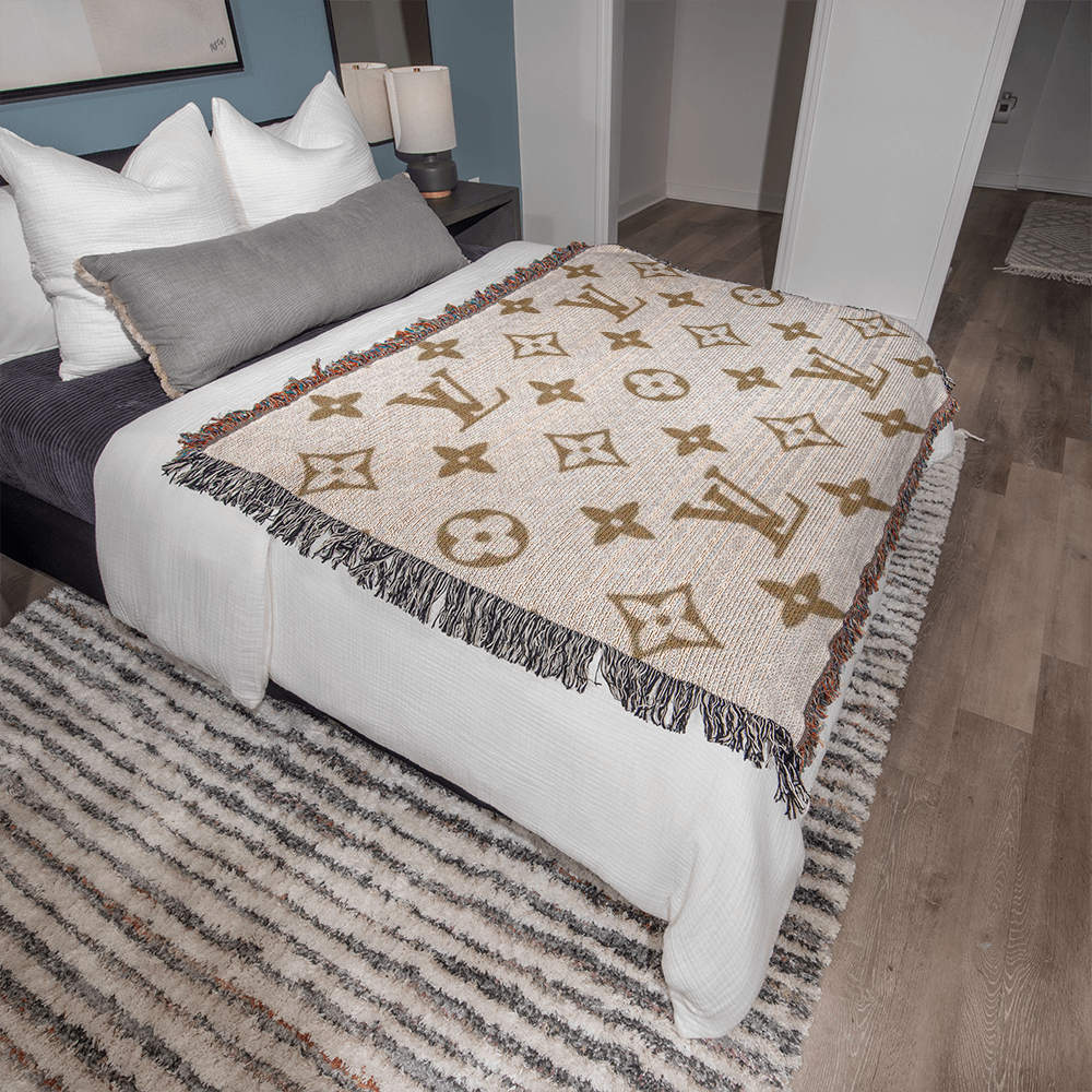 Temple Designer Heirloom Woven Blanket - Custom Designer Blanket