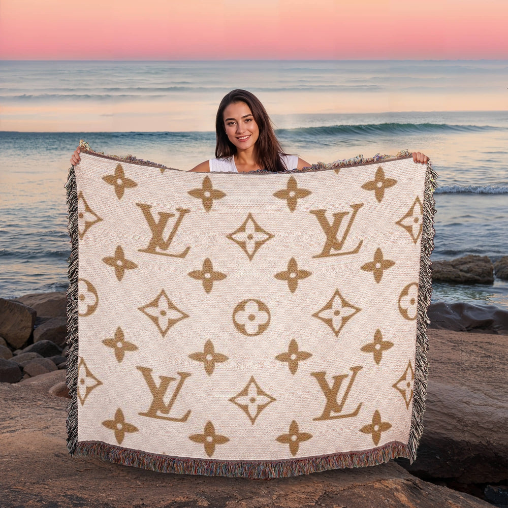 Temple Designer Heirloom Woven Blanket - Custom Designer Blanket