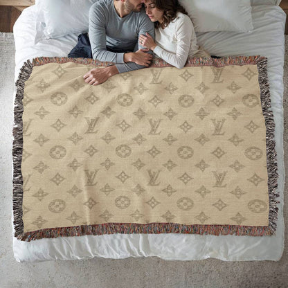 Temple Designer Heirloom Woven Blanket - Custom Designer Style