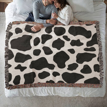 Animal Print Design Heirloom Artwork Woven Blanket