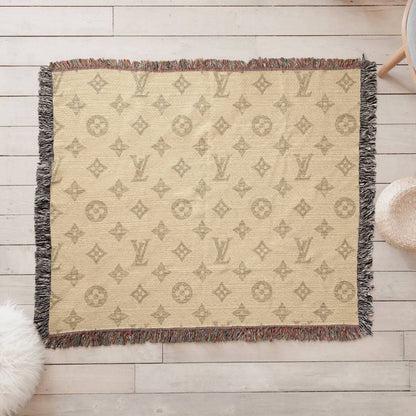 Temple Designer Heirloom Woven Blanket - Custom Designer Style