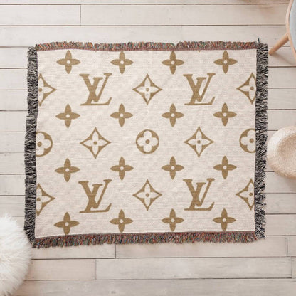 Temple Designer Heirloom Woven Blanket - Custom Designer Blanket