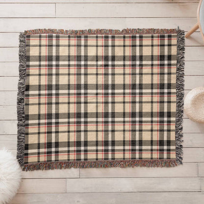 Cozy Designer Paid Artwork Heirloom Woven Blanket - Custom Designer Blanket