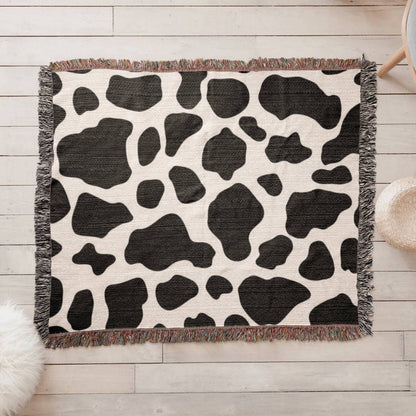 Animal Print Design Heirloom Artwork Woven Blanket